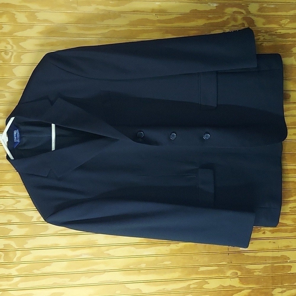 Stafford Men's Dark Blue Blazer